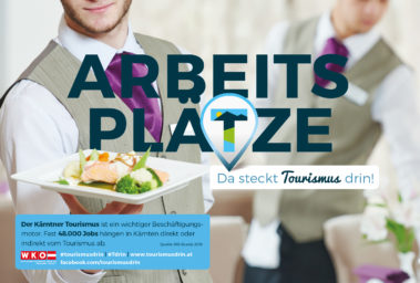 Tourismusdrin Arbeitsplaetze