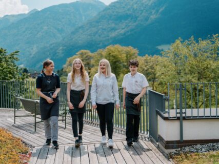 Lehrlinge im Biohotel Daberer