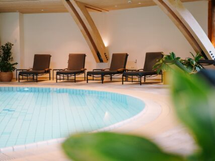 Schwimmbad im Biohotel Daberer